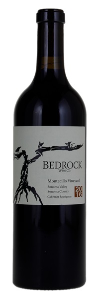 2016 Bedrock Wine Company Montecillo Vineyard Cabernet Sauvignon, 750ml