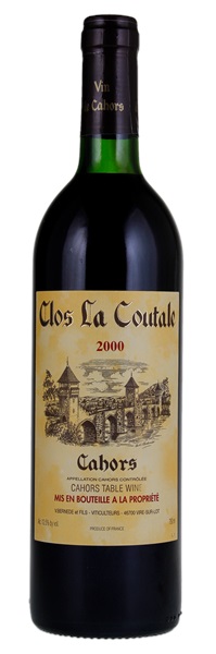 2000 Clos la Coutale Cahors, 750ml