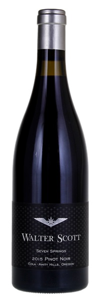 2015 Walter Scott Seven Springs Vineyard Pinot Noir, 750ml