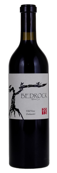 2013 Bedrock Wine Company California Old Vine Zinfandel, 750ml