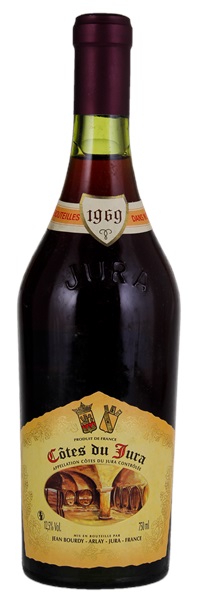 1969 Jean Bourdy Côtes du Jura Rouge, 750ml