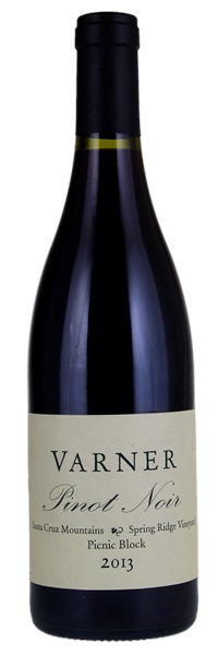 2013 Varner Spring Ridge Vineyard Picnic Block Pinot Noir, 750ml