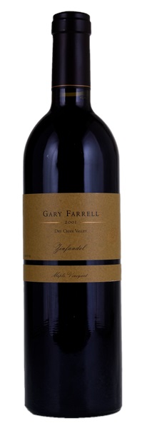 2001 Gary Farrell Maple Vineyard Zinfandel, 750ml