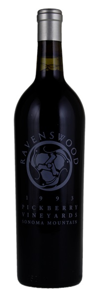 1993 Ravenswood Pickberry Vineyard, 750ml