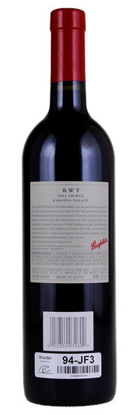 2004 Penfolds RWT (Red Wine Trials) Shiraz, 750ml