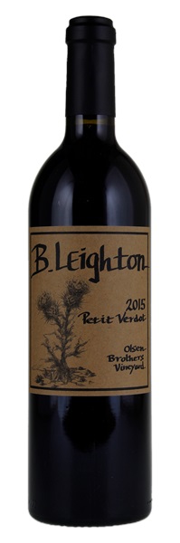 2015 B. Leighton Olsen Brothers Vineyard Petit Verdot, 750ml