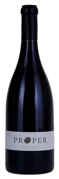 2015 Proper Wines Syrah, 750ml
