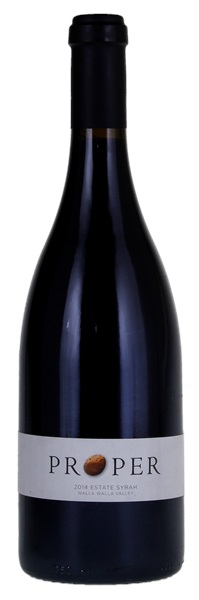 2014 Proper Wines Syrah, 750ml
