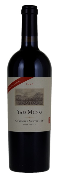 2016 Yao Family Wines Yao Ming Howell Mountain Cabernet Sauvignon, 750ml