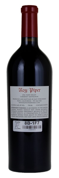 2016 Roy Piper Cabernet Sauvignon