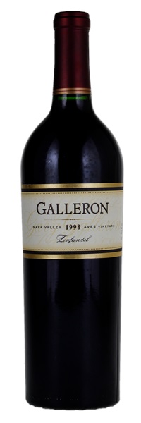 1998 Galleron Aves Vineyard Zinfandel, 750ml