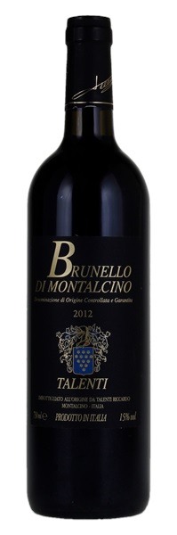 2012 Talenti Brunello di Montalcino, 750ml