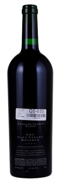2001 The Napa Valley Reserve Red