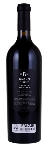 2016 Realm Farella Vineyard Red Wine, 750ml