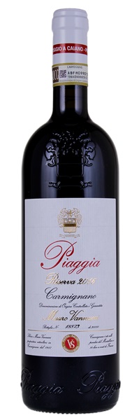 2016 Piaggia (Vannucci) Carmignano Riserva, 750ml