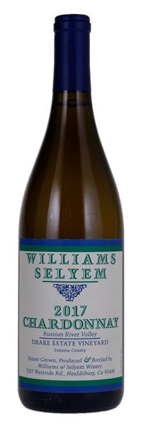 2017 Williams Selyem Drake Estate Vineyard Chardonnay, 750ml