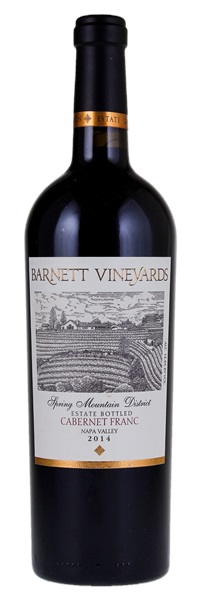 2014 Barnett Vineyards Spring Mountain Cabernet Franc, 750ml
