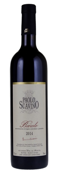 2014 Paolo Scavino Barolo, 750ml