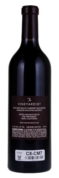 2013 The Vineyardist Cabernet Sauvignon, 750ml