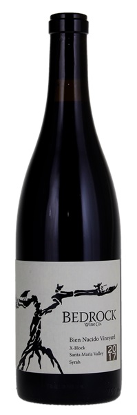 2017 Bedrock Wine Company Bien Nacido Vineyard  X Block Syrah, 750ml