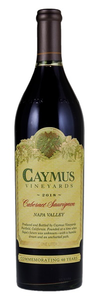 2018 Caymus Cabernet Sauvignon, 1.0ltr