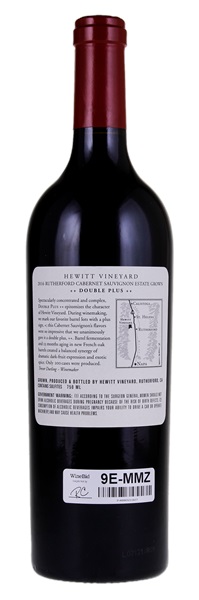 2016 Hewitt Vineyard Double Plus Cabernet Sauvignon, 750ml