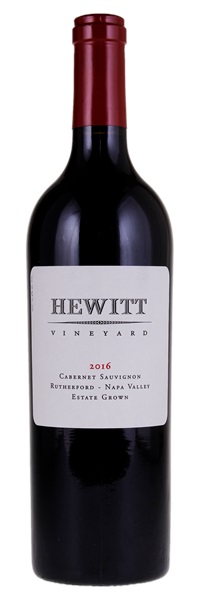 2016 Hewitt Vineyard Rutherford Cabernet Sauvignon, 750ml