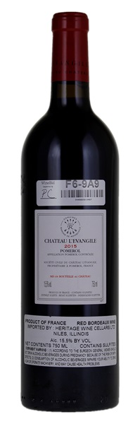2015 Château L'Evangile, 750ml