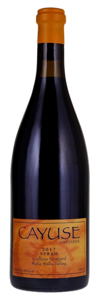 2017 Cayuse Cailloux Vineyard Syrah, 750ml