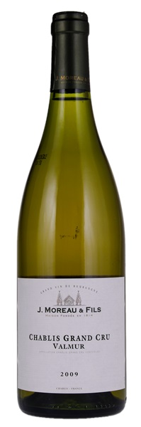 2009 J. Moreau Et Fils Chablis Valmur, 750ml