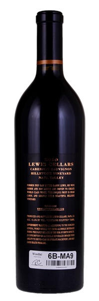 2010 Lewis Cellars Hillstone Vineyard Cabernet Sauvignon, 750ml