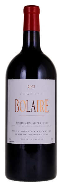 2005 Château Bolaire, 3.0ltr