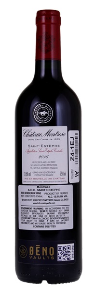 2016 Château Montrose, 750ml