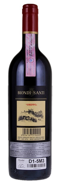 1998 Biondi-Santi Tenuta Il Greppo Brunello di Montalcino Riserva, 750ml