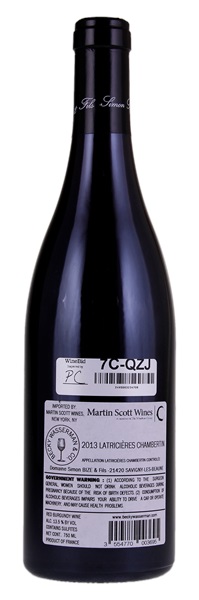 2013 Simon Bize Latricières-Chambertin, 750ml