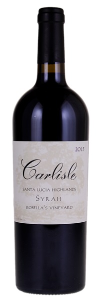 2015 Carlisle Rosella's Vineyard Syrah, 750ml