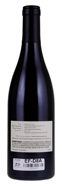 2015 Rhys Home Vineyard Pinot Noir, 750ml