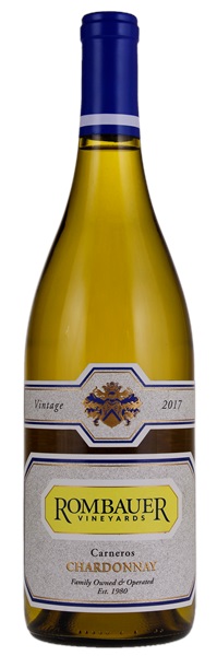 2017 Rombauer Chardonnay, 750ml