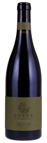 2012 Soter Mineral Springs Ranch Pinot Noir, 750ml