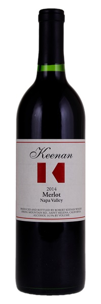 2014 Robert Keenan Winery Merlot, 750ml