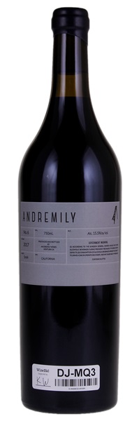 2017 Andremily Syrah, 750ml