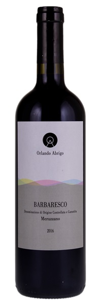 2016 Orlando Abrigo Barbaresco Meruzzano, 750ml