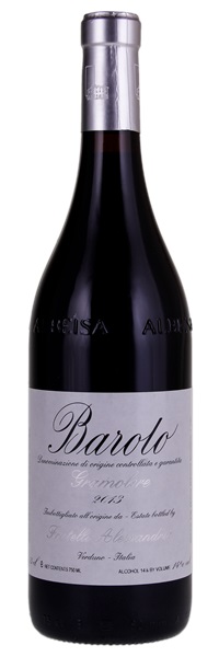 2013 F.lli Alessandria Barolo Gramolere, 750ml