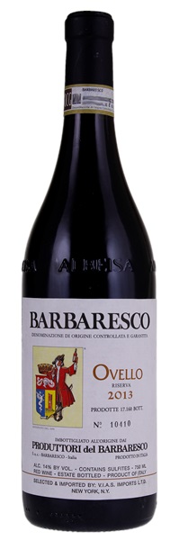 2013 Produttori del Barbaresco Barbaresco Ovello Riserva, 750ml