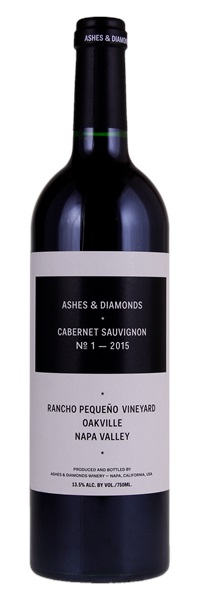 2015 Ashes & Diamonds Rancho Pequeño Vineyard No 1 Cabernet Sauvignon, 750ml