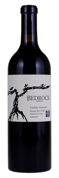 2015 Bedrock Wine Company Carlisle Vineyard Zinfandel, 750ml