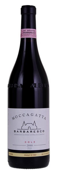 2000 Moccagatta Barbaresco Cole, 750ml