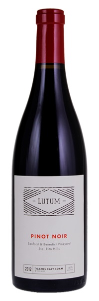 2012 Lutum Sanford & Benedict Vineyard Pinot Noir, 750ml