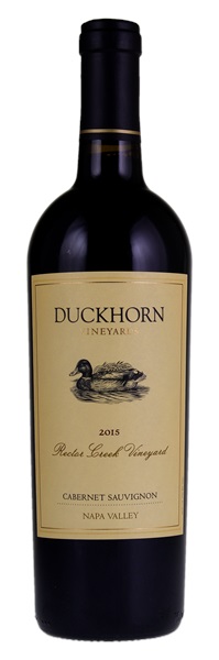 2015 Duckhorn Vineyards Rector Creek Cabernet Sauvignon, 750ml