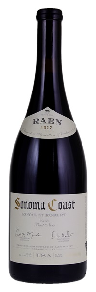 2017 Raen Royal St. Robert Cuvee Pinot Noir, 750ml